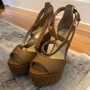 Michael Kor’s Leather Wedges (Size 7.5)